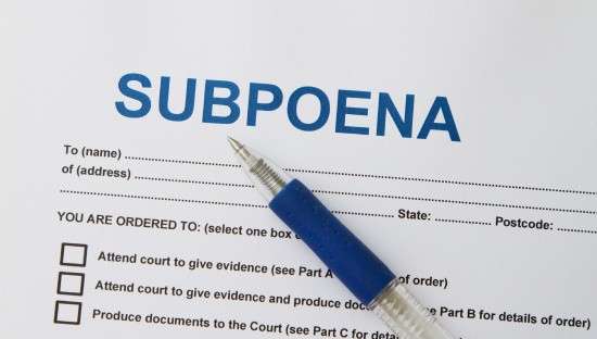 subpoenas-pennsylvania